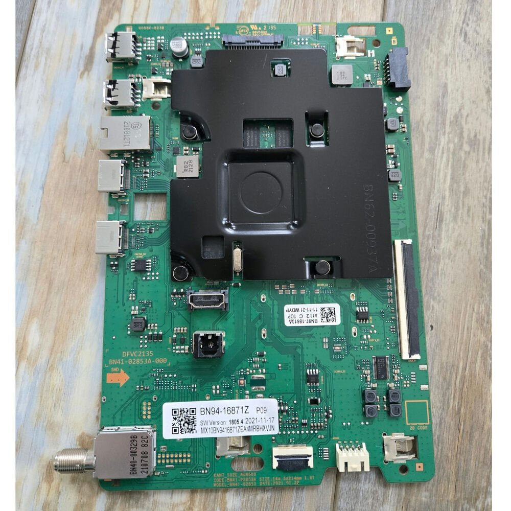 Samsung Used Main board 85" Flat screen TV UN85AU8000FXZA November/October 2021